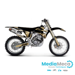 Technisch overzicht en voor yamaha YZ 450F jaar 2006