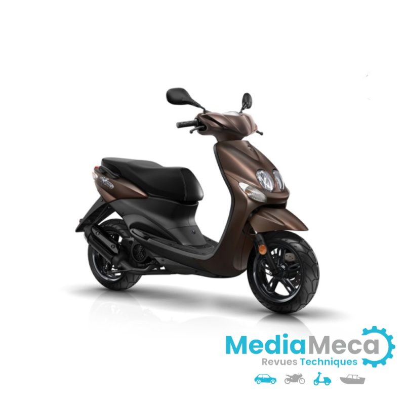 Technischer Testbericht und Werkstatthandbuch für den Roller MBK Ovetto 50cc 2008
