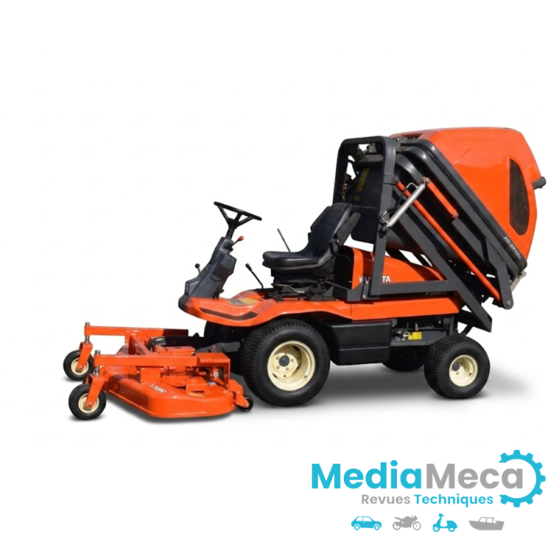Manual de repuestos cortacésped kubota F3060