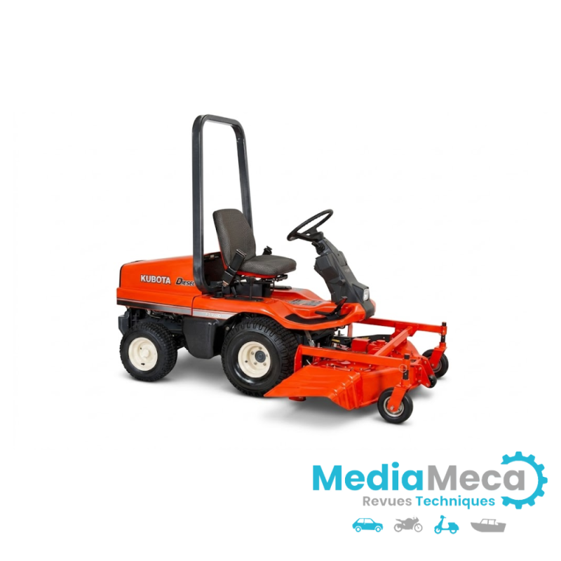 Spare parts manual for kubota F1900 and f1900e mower