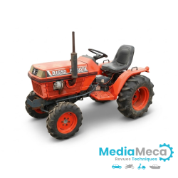 Reserveonderdelenhandleiding voor kubota b1550 hst dieseltrekkers