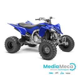 Werkstatthandbuch und technischer Testbericht für Yamaha Raptor 450 Quads