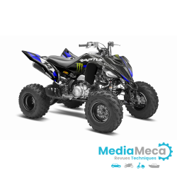 Werkstatthandbuch und technischer Testbericht für Yamaha Raptor 660 Quads