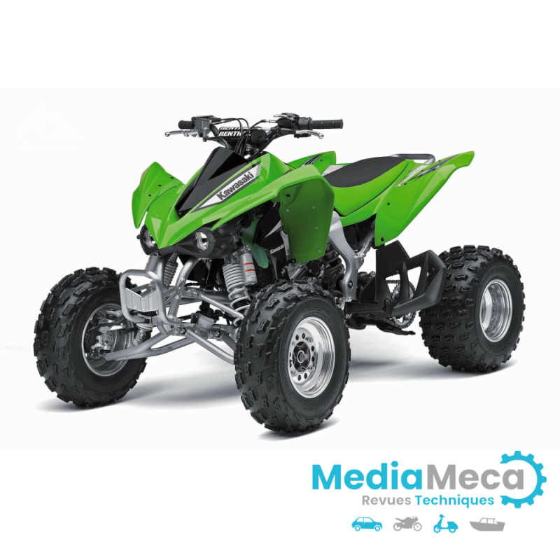 Manuale d'officina e revisione tecnica per quad kawasaki KFX 450r