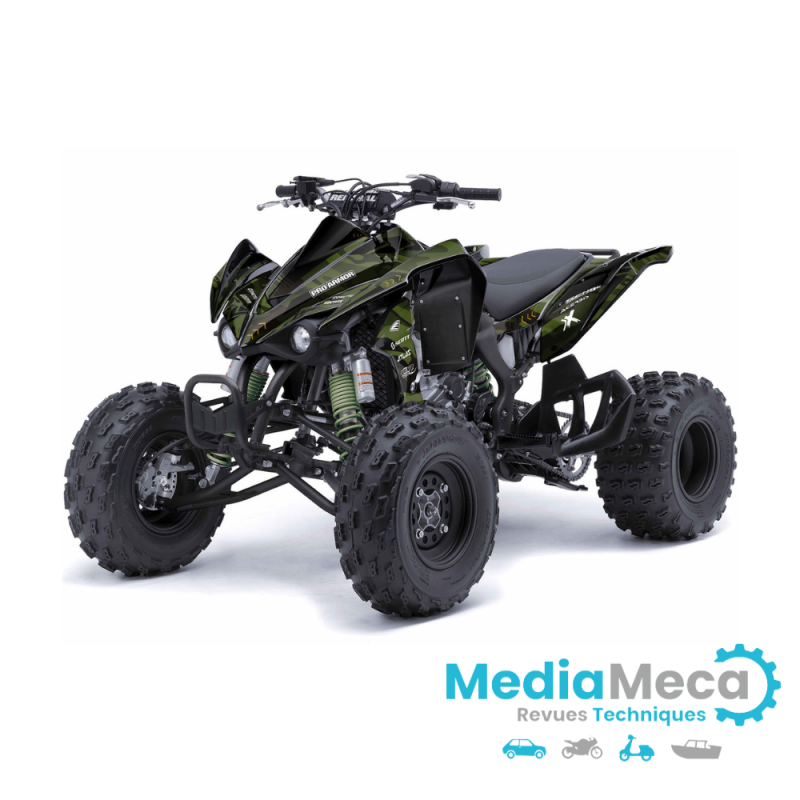 Manuale d'officina e revisione tecnica per quad kawasaki KFX 450r