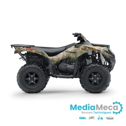 Werkstatthandbuch und technischer Testbericht für Quad Kawasaki KVF 750i