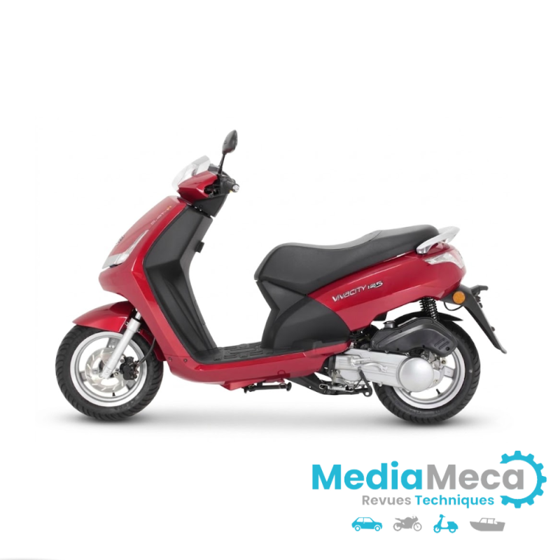 Technisch overzicht en werkplaatshandboek voor peugeot vivacity 125 scooter