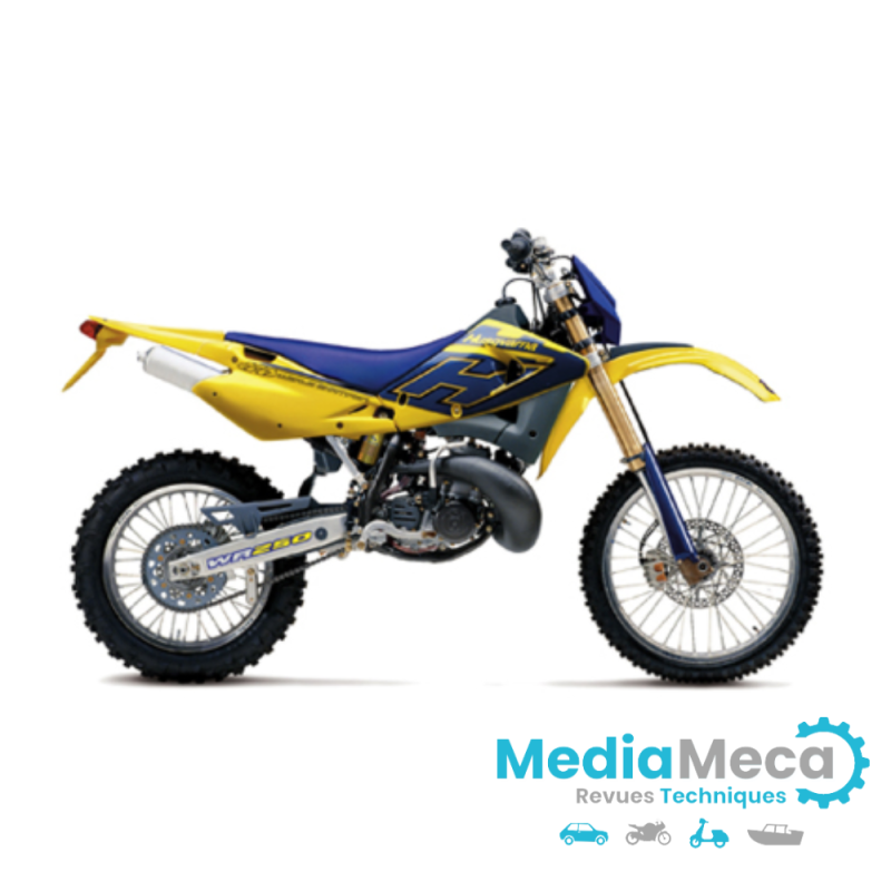 Werkplaatshandboek en technisch overzicht voor husqvarna wr 250 2009