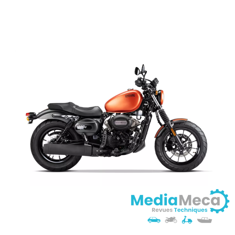 Spare parts manual for hyosung aquila 125