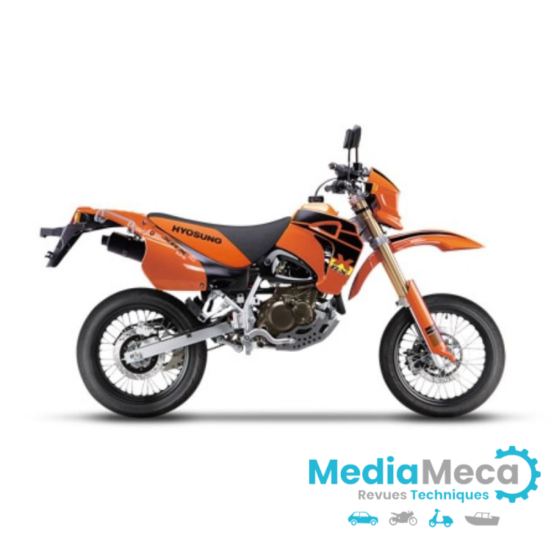 Ersatzteilhandbuch für Hyosung XRx 125