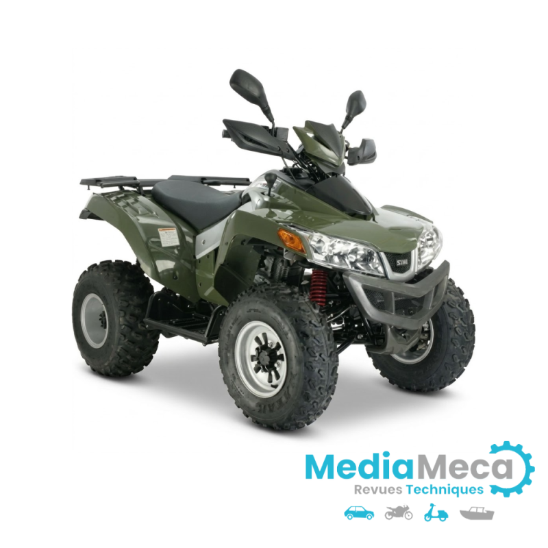reseña técnica y manual de taller para quads sym quadlander 250