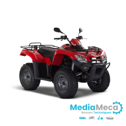 quad kymco mxu 400 revue technique à télécharger