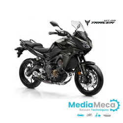 technische recensie en werkplaatshandboek voor yamaha mt-09 tracer 2017