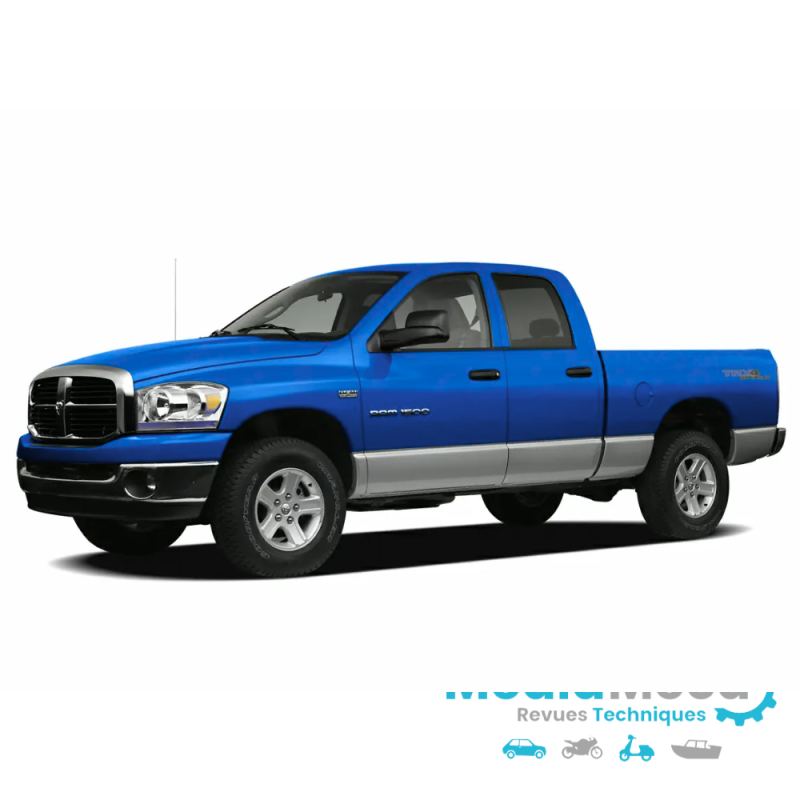 Revue technique et manuel d'atelier pour dodge ram et ram srt10 2006