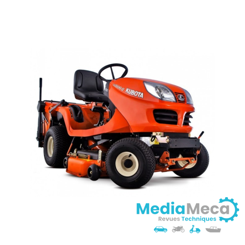 Technische Überprüfung und Reparaturhandbuch für Kubota GR1600 EC2 Diesel-Aufsitzmäher
