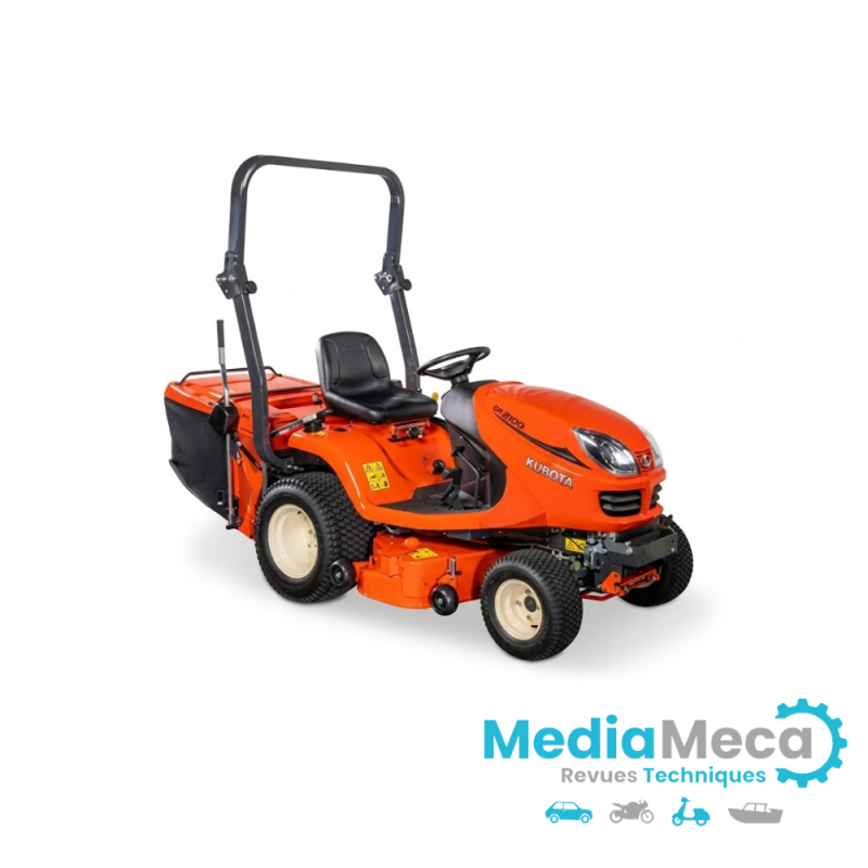kubota gr2100ec revue technique à télécharger