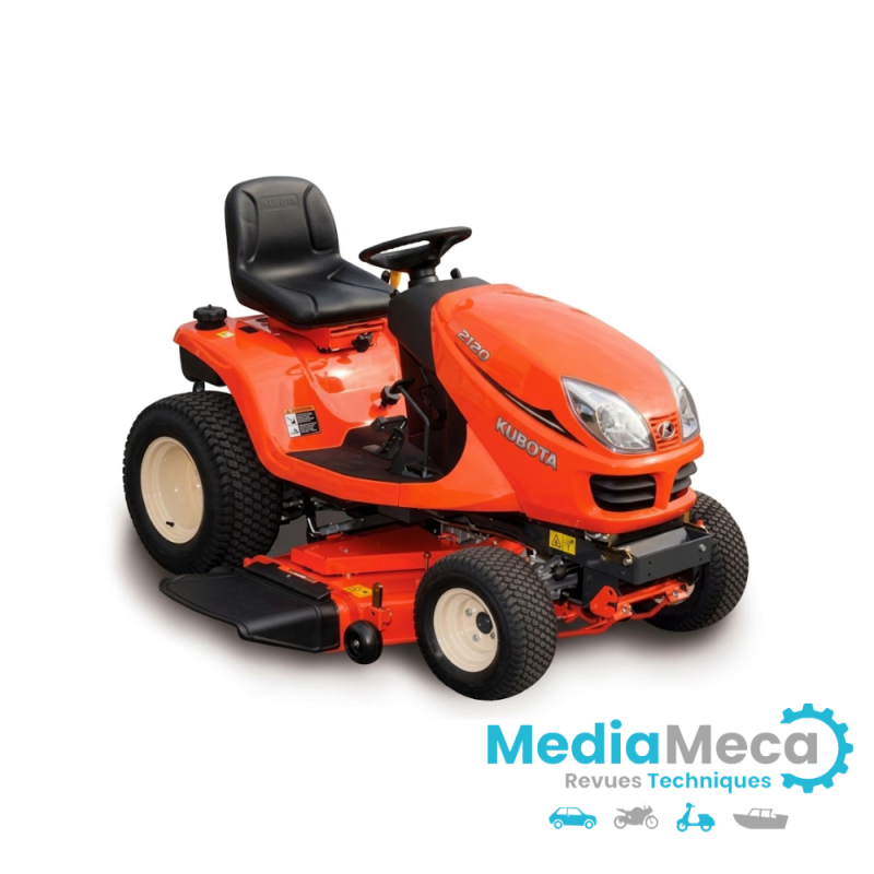 kubota gr2120eu revue technique à télécharger