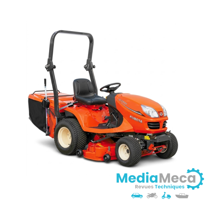 kubota gr2100 manuel pièces de rechange à télécharger