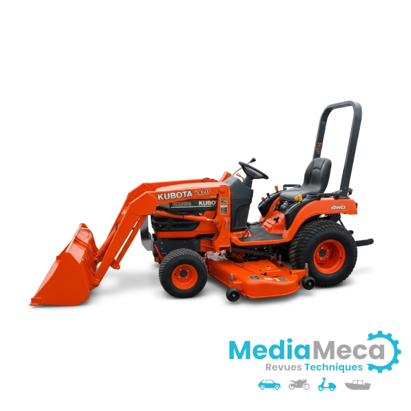 kubota bx 2200 revue technique à télécharger