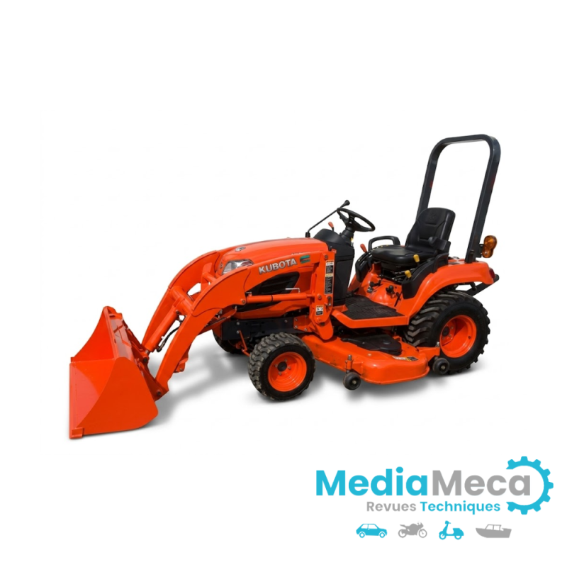 tracteur kubota bx2360 revue technique à télécharger
