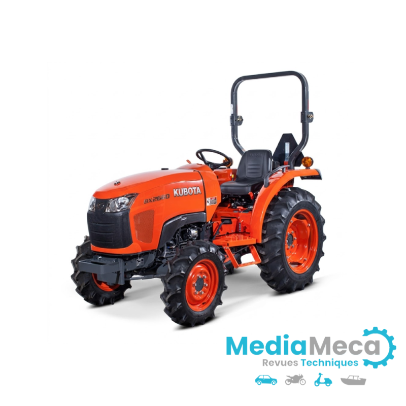 tracteur kubota bx2660 revue technique à télécharger