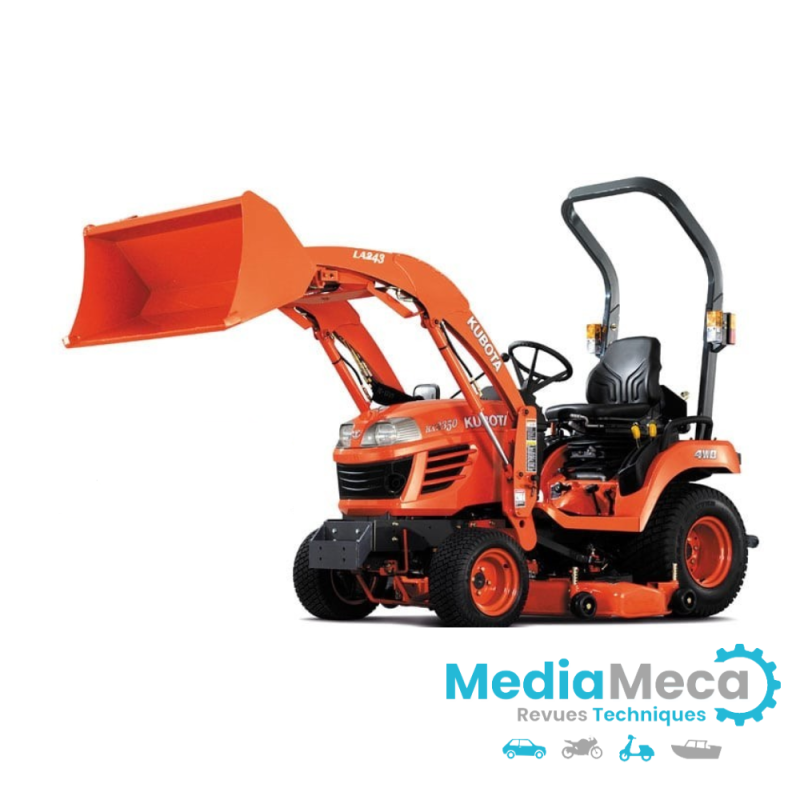 tracteur kubota bx2350 revue technique à télécharger