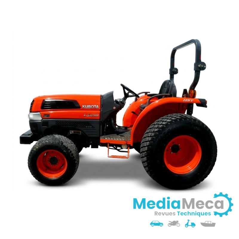 kubota tracteur l3430 revue technique à télécharger
