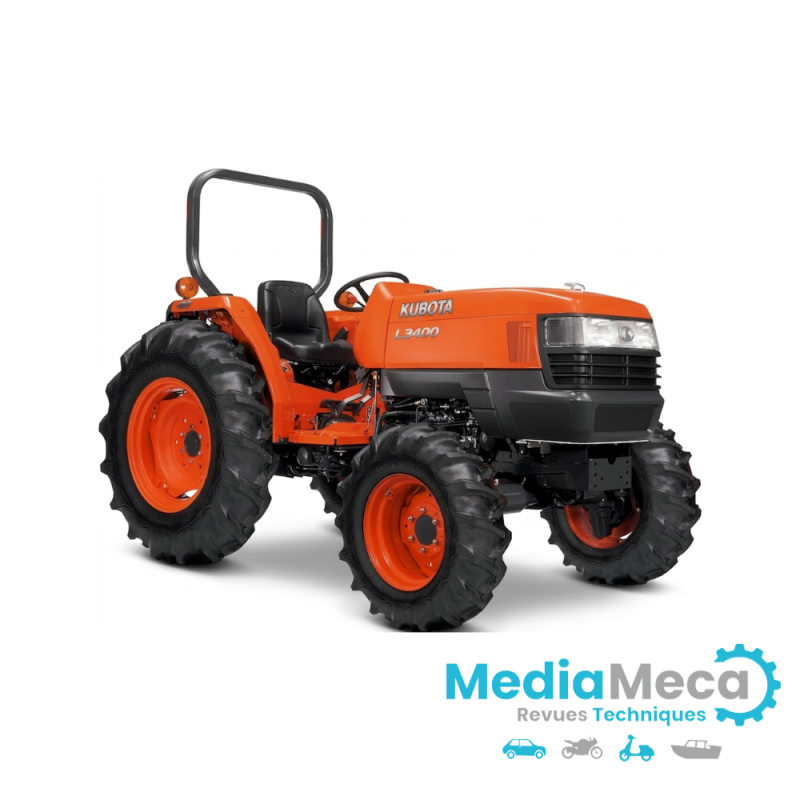 tracteur kubota l3400 revue technique à télécharger