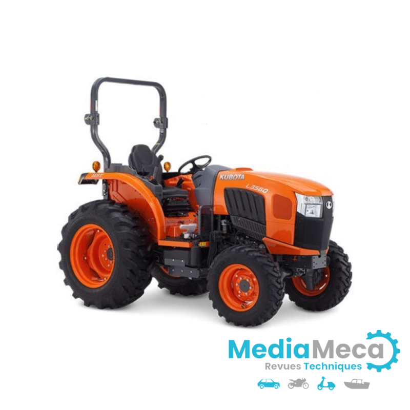kubota l3560 revue technique tracteur à télécharger