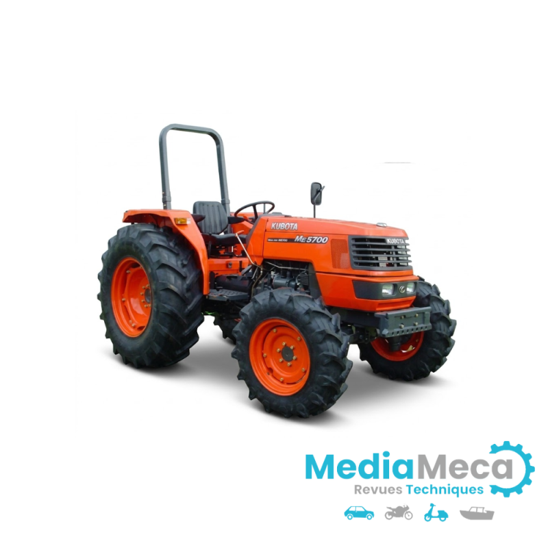 Technical review and repair manual for kubota me5700 tractor