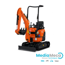kubota u10-3 minipelle revue technique à télécharger