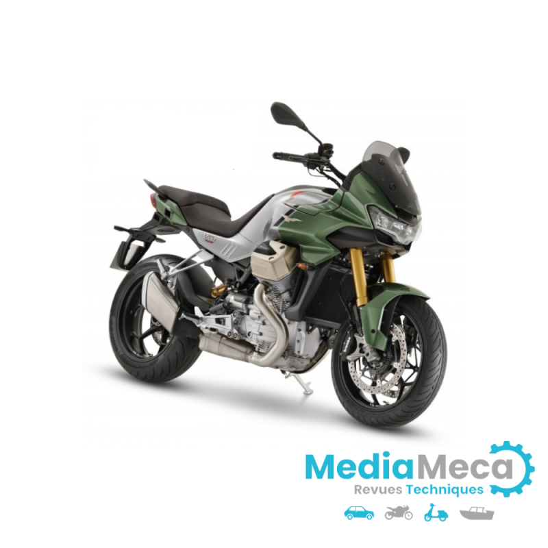motoguzzi v100 e5 revue technique 2023 à télécharger