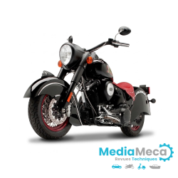 Technische recensie voor indian chief blackhawk dark motorfiets