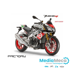 aprilia tuono 1100 v4 factory revue technique de 2017 à 2020 à télécharger