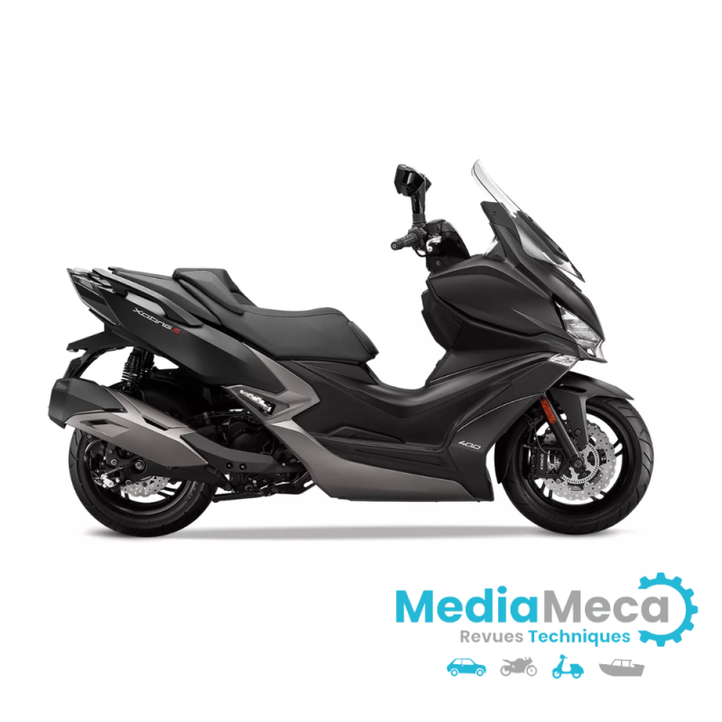 reseña técnica y manual de taller kymco xciting s 400 i
