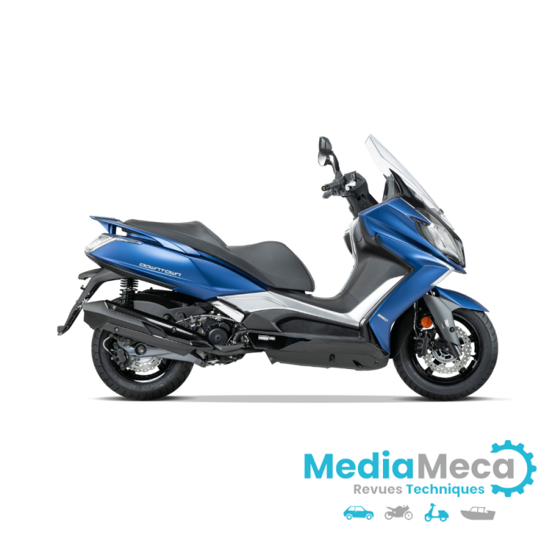 scooter kymco downtown 350i revue technique à télécharger