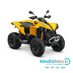 Revisión técnica y manual de taller para quad can am renegade 500