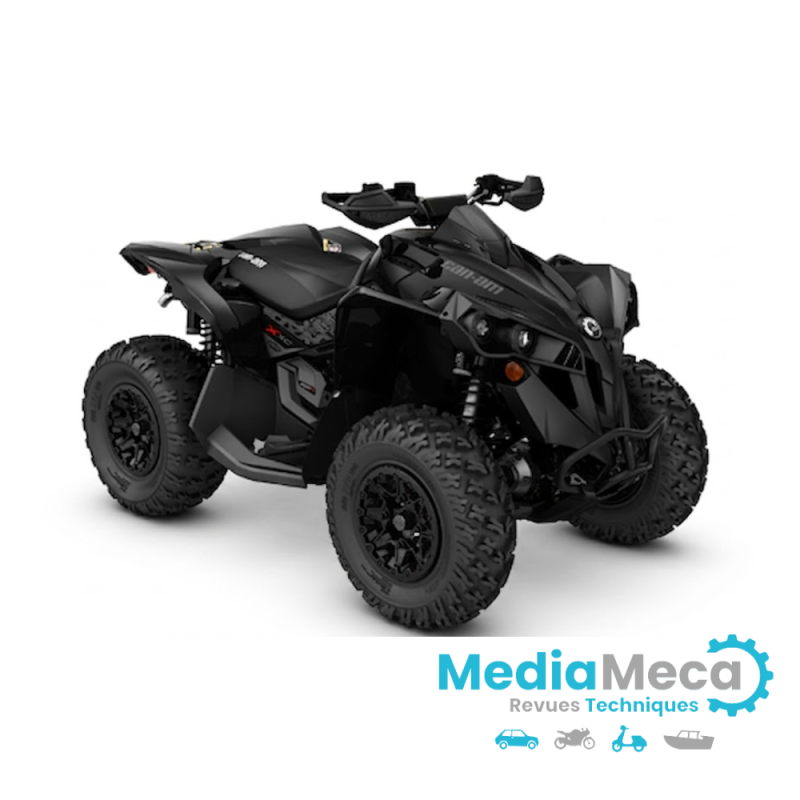 Revisión técnica y manual de taller para quad can am renegade 1000