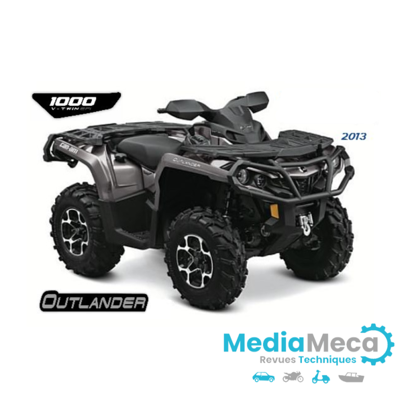 Technical review and workshop manual for quad can am outlander 1000