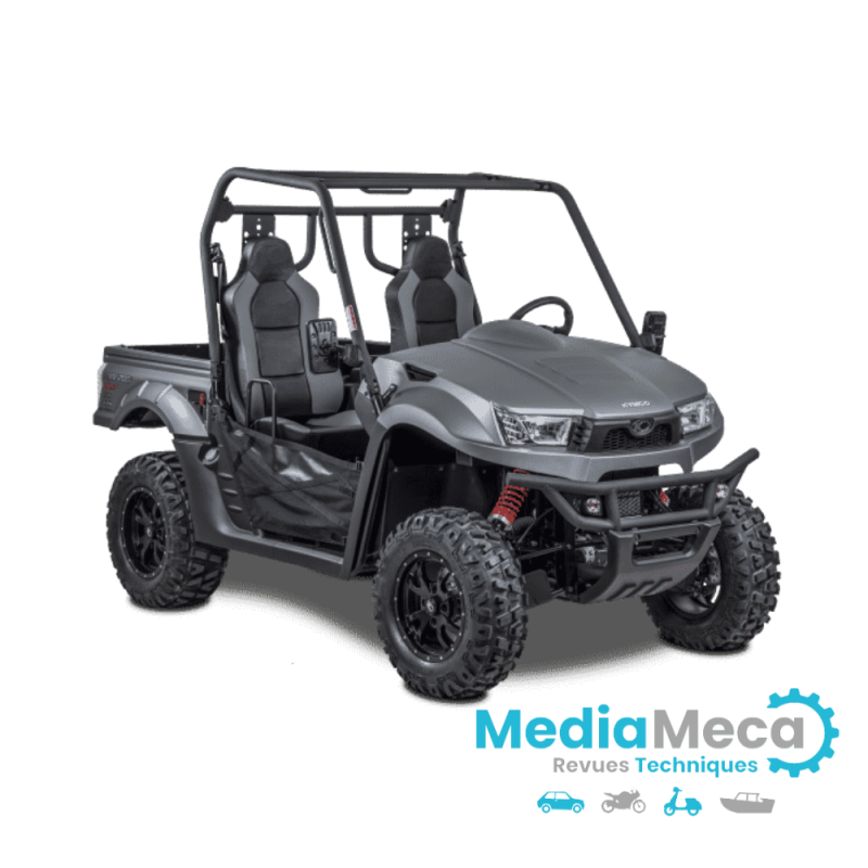 Workshop manual and technical review for ssv kymco uxv 700i eps