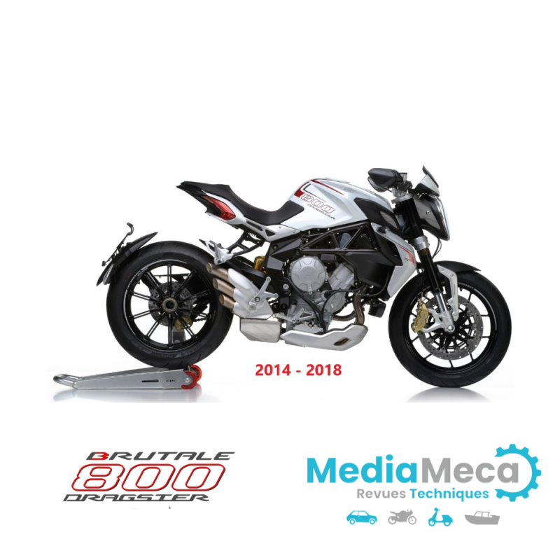 Werkplaatshandboek en technisch overzicht voor mv agusta brute 800 dragster