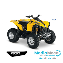 Technischer Testbericht und Werkstatthandbuch für Quad Can Am Renegade 800 2008