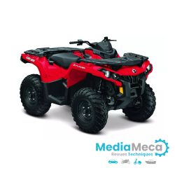 quads can am outlander 500 revue technique 2008 à télécharger