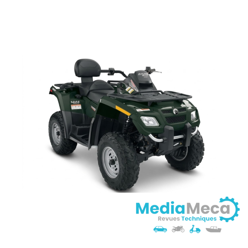can am outlander 500 max revue technique 2008 à télécharger