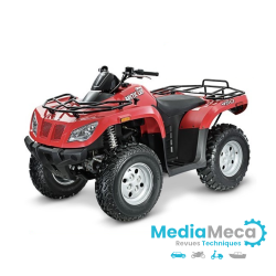 Revisione tecnica e manuale di officina per quad arctic cat 450 2012