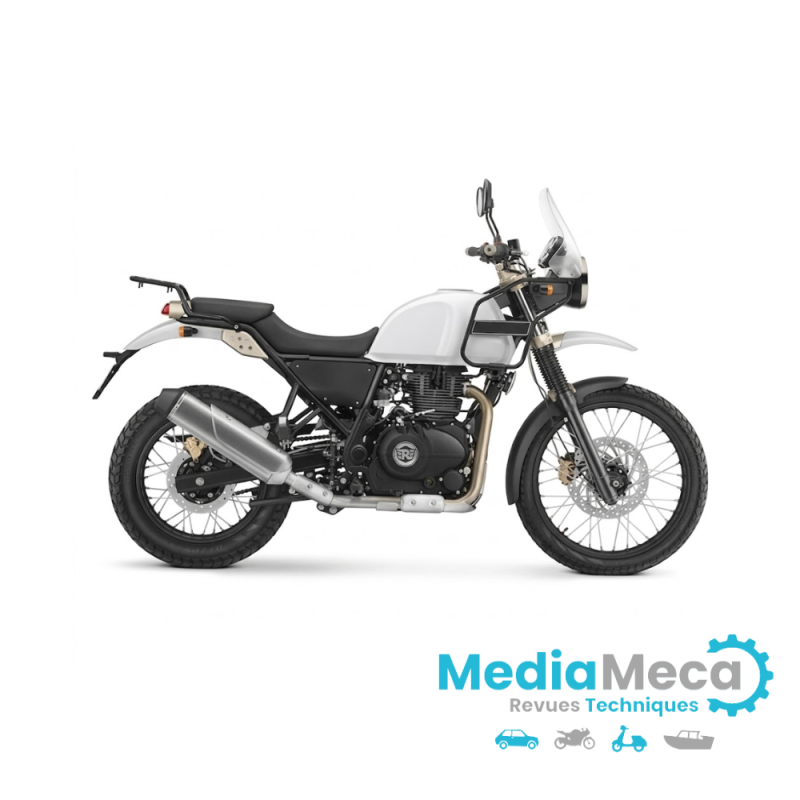 technisch overzicht en werkplaatshandboek voor royal enfield Himalayan 410