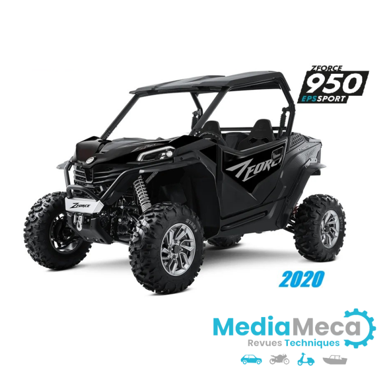 cfmoto zforce 950 sport revue technique 2020 à télécharger
