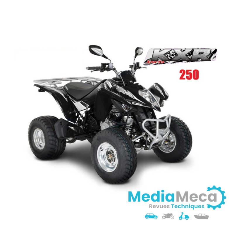 Werkplaatshandboek en technisch overzicht voor quad kymco kxr 250