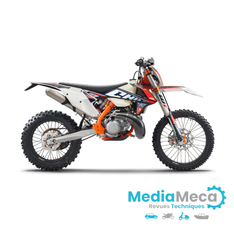 Revisión técnica y manual de taller de ktm 300 exc seis días tpi 2019