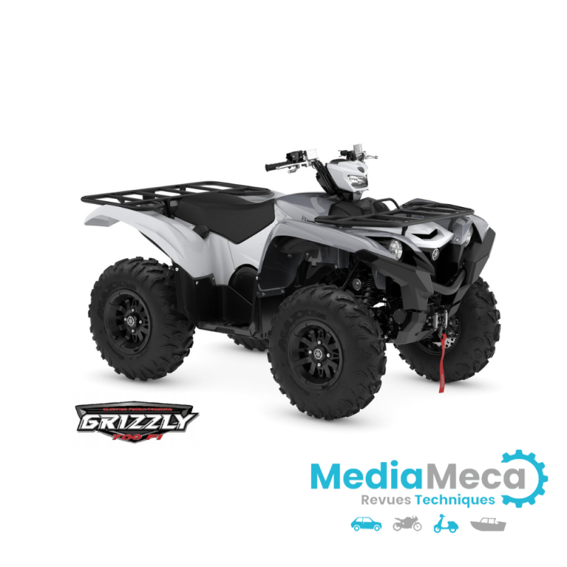 Manuale officina e revisione tecnica per quad yamaha grizzly 700 EPS 2021